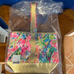 NWT Lilly Pulitzer Wine Tote